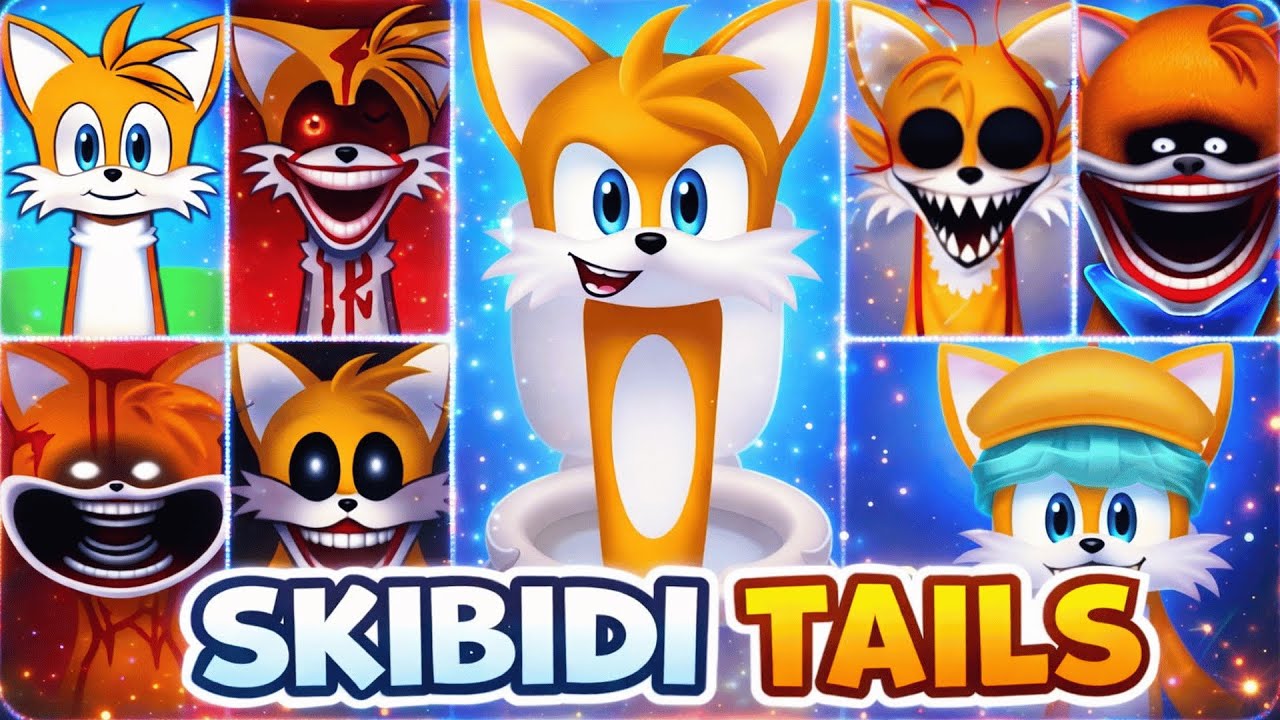 My New Sprunki OC: Tails / NEW PHASE 8 (SKIBIDI TAILS)