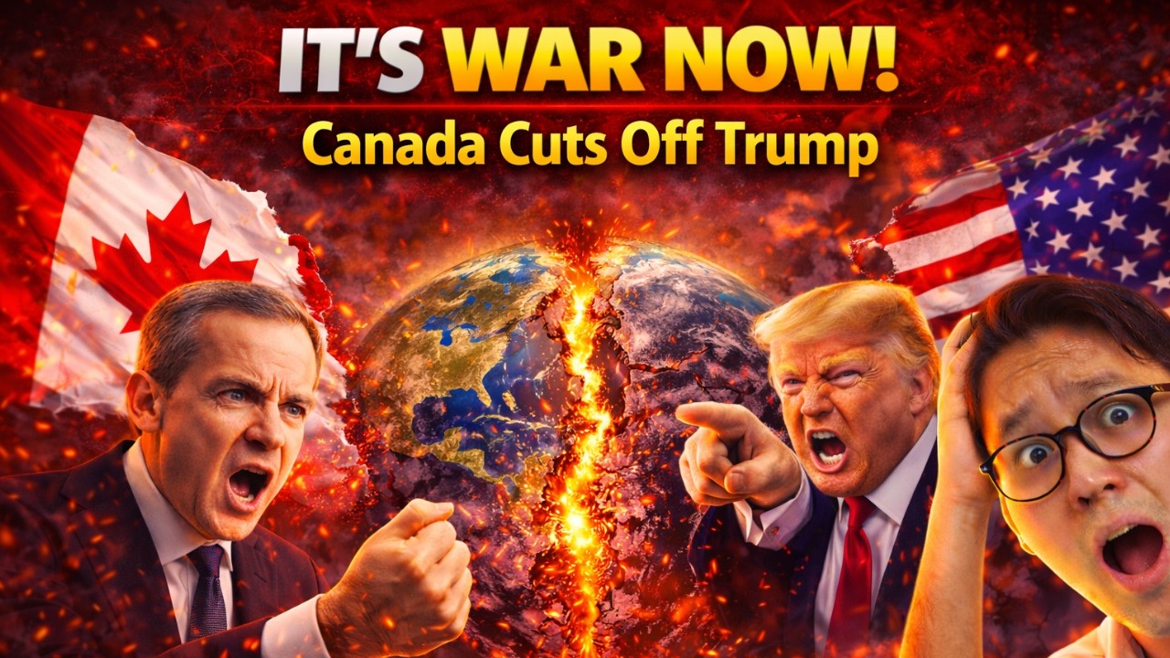 "It’s War: Carney Cuts Off Trump, Canada Pulls All Support — Global System Collapses"