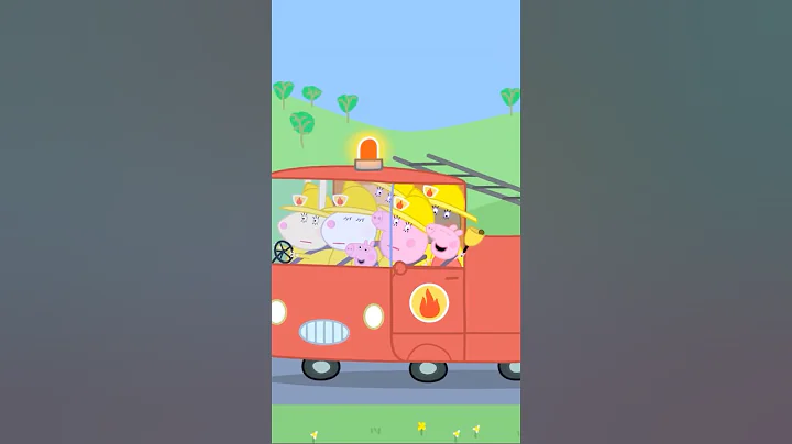 mommy firefighters to the rescue! 🚒 Peppa Pig is now playing on Netflix!
