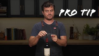 How to Properly open a wine bottle