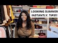 How to look slimmer in clothes tips to look thinner and slimmer how not to look bigger in clothes