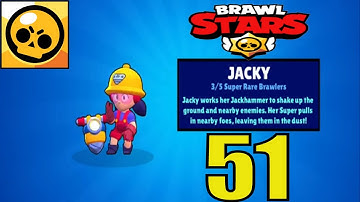 Brawl Stars Gameplay Walkthrough Part 51 Opening Super Rare Brawler JACKY  (Android, iOS)