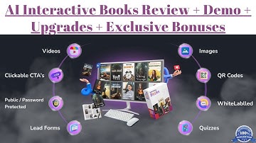 AI Interactive Books Review + Demo + Upgrades (OTOs) + Bonuses