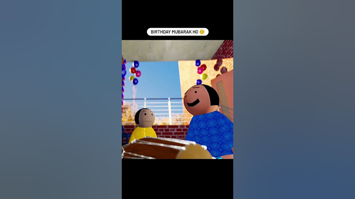 Birthday Mubarak ho #mjo #comedy #makejokeof #birthday #animation #cartoon #funny