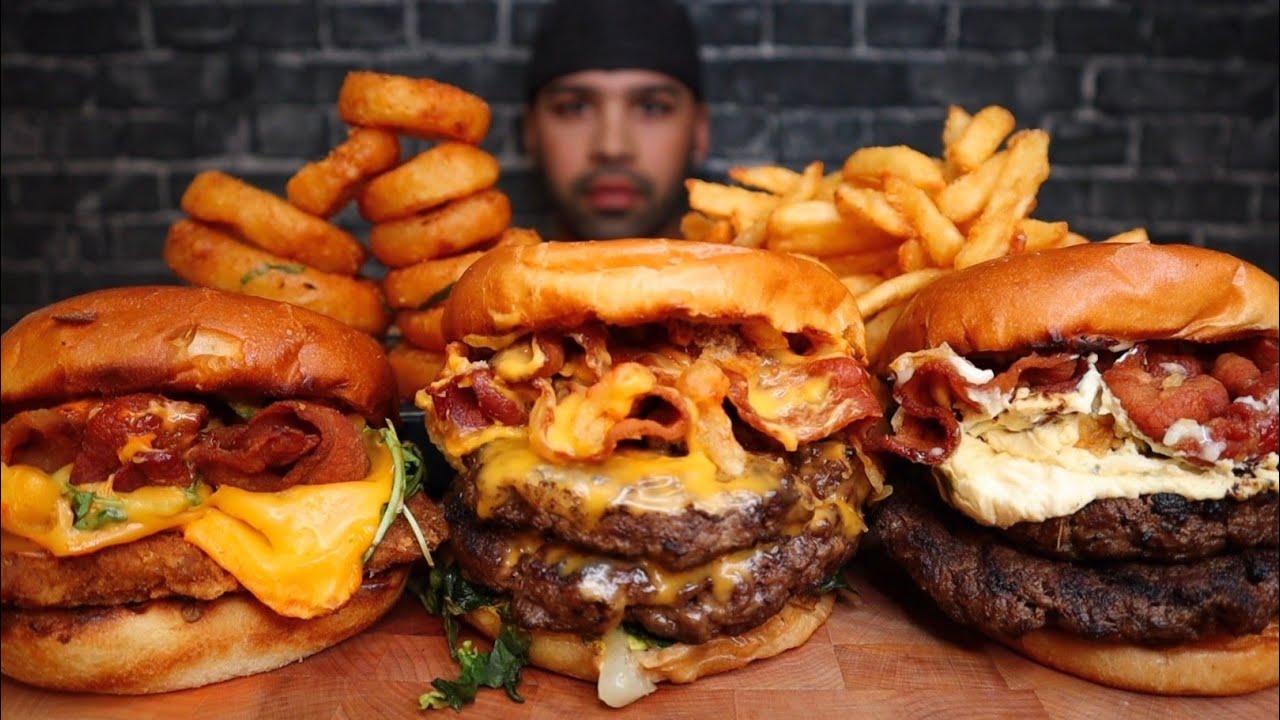 JALAPEÑO BACON BURGER, DOUBLE BACON CHEESE BURGER, SPICY CRISPY CHICKEN BURGER, ONION RINGS REVIEW