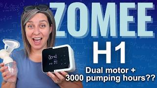 Zomee H1 Breast Pump Review ✅ Dual Motor, Multi-user, and 3000 PUMPING HOURS! | New Little Life