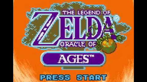 the legend of zelda oracle of ages intro