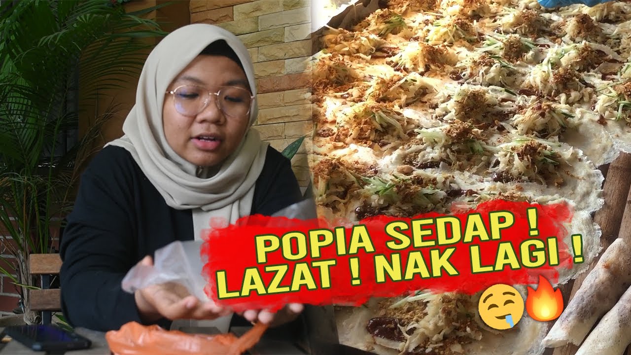 Review Popiah Kak Raja Taman Medan Youtube