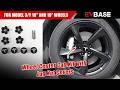 Wheel Center Cap Kit with Lug Nut Covers for Tesla Model 3/Y 18" and 19" Wheels