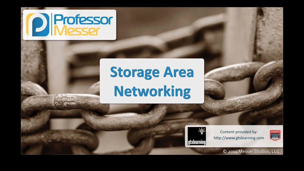 ⁣Storage Area Networking - CompTIA Security+ SY0-401: 1.4