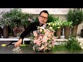 Summer bouquet demonstration from our london flower school