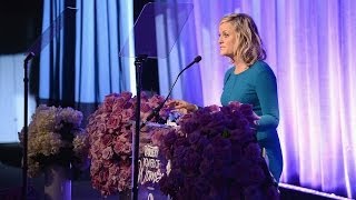 Amy Poehler's Emotional Speech - Power Of Women 2013