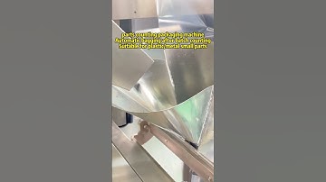 Hardware parts counting and packaging machine