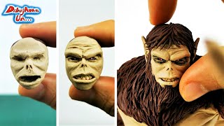 Sculpting LEVI vs BEAST TITAN Shingeki No Kyojin |  Attack On Titan Sculpture out of Clay