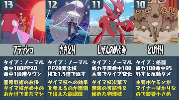 ポケモン廃人が厳選した 強すぎる積み技ランキングtop15 Mp3