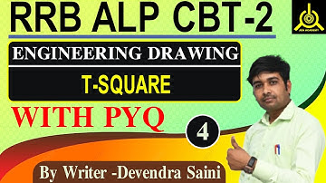 Basic Science & Engineering Drawing | T-SQUARE & PYQ पूरा Concept | RRB ALP CBT-2 | RAILWAY MISSION