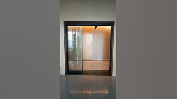 Telescopic automatic sliding door opener