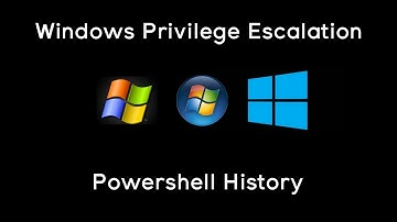 Windows Privilege Escalation - PowerShell History