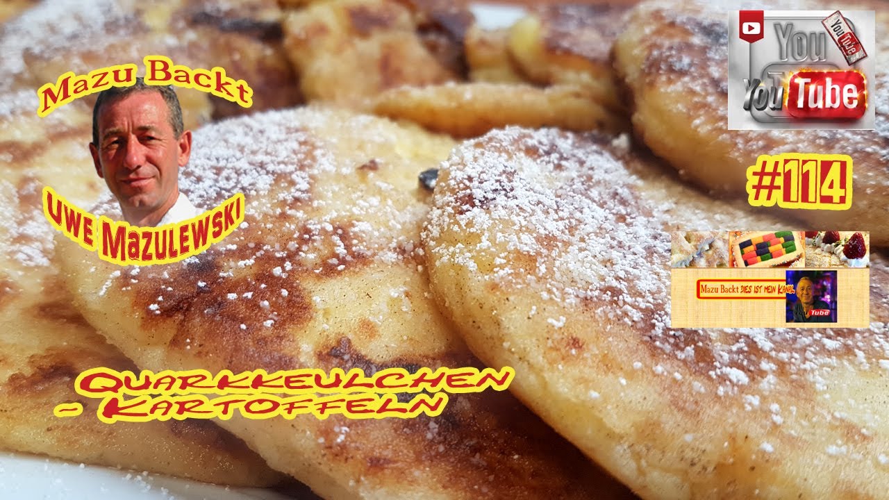 Quarkkeulchen / Kartoffeln / Mazu Backt #114 / Uwe Mazulewski / Tutorial