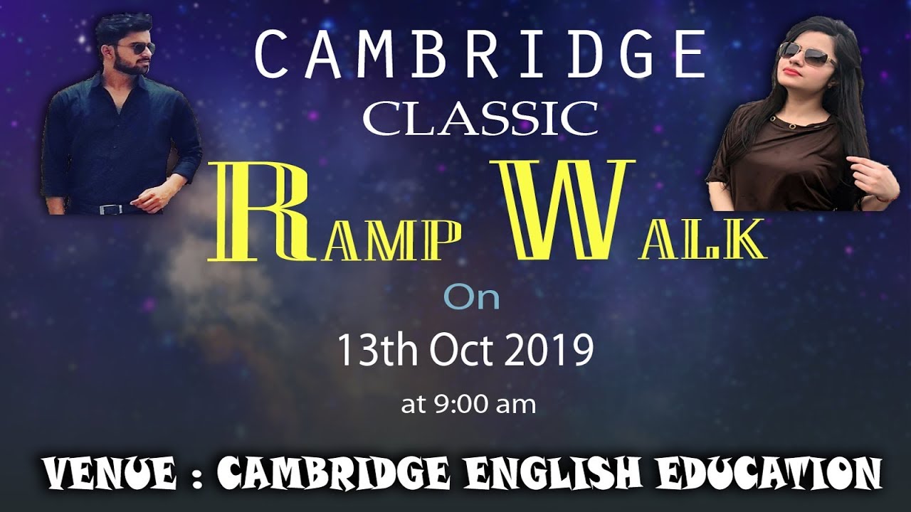 CLASSIC theme RAMP WALK | CAMBRIDGE ENGLISH EDUCATION | Personality ...