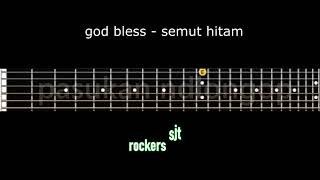 semut hitam - god bless guitar tutorial