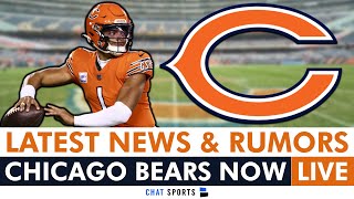 LIVE: Chicago Bears News, Rumors, Yannick Ngakoue Latest, Justin Fields, Bears Cut Candidates, Q&A image