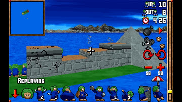 Lemmings 3D Glitch Demonstration Level: "A Jumper Would Be Handy"