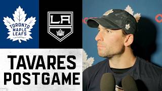 John Tavares | Post Game at Los Angeles Kings | April 04, 2026
