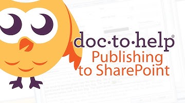 Publishing to SharePoint