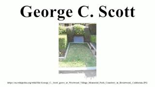 George C. Scott