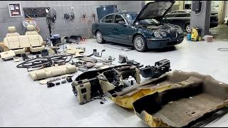 I bought a 1999 Jaguar XJ for $2,000 | Reviving a forgotten British luxury sedan Jaguar Mk2 Engine Bay