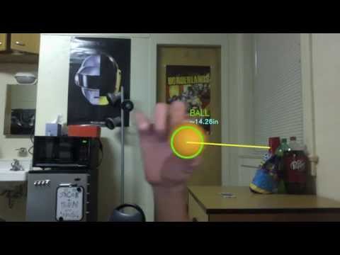 OpenCV Ping Pong Ball Tracking