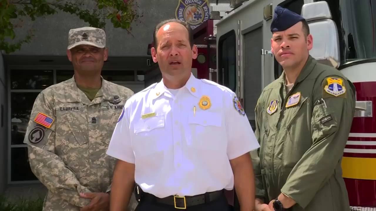 Orange County Fire Rescue | 22 Push Up Challenge