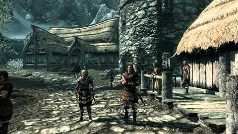 Skyrim Walkthrough Part 1 intro