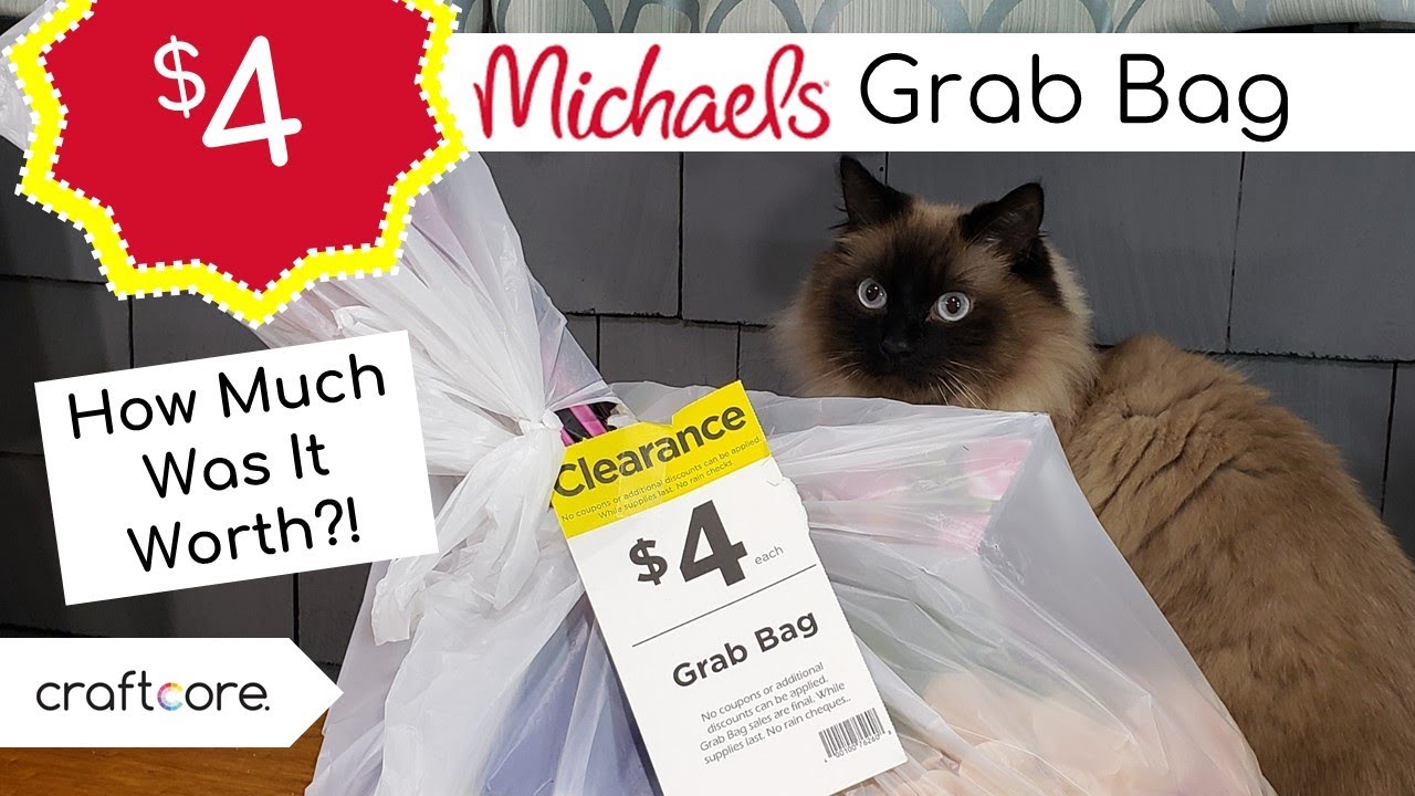Michaels $4 Grab Bag Haul HOW MUCH WAS IT WORTH?! September 2019