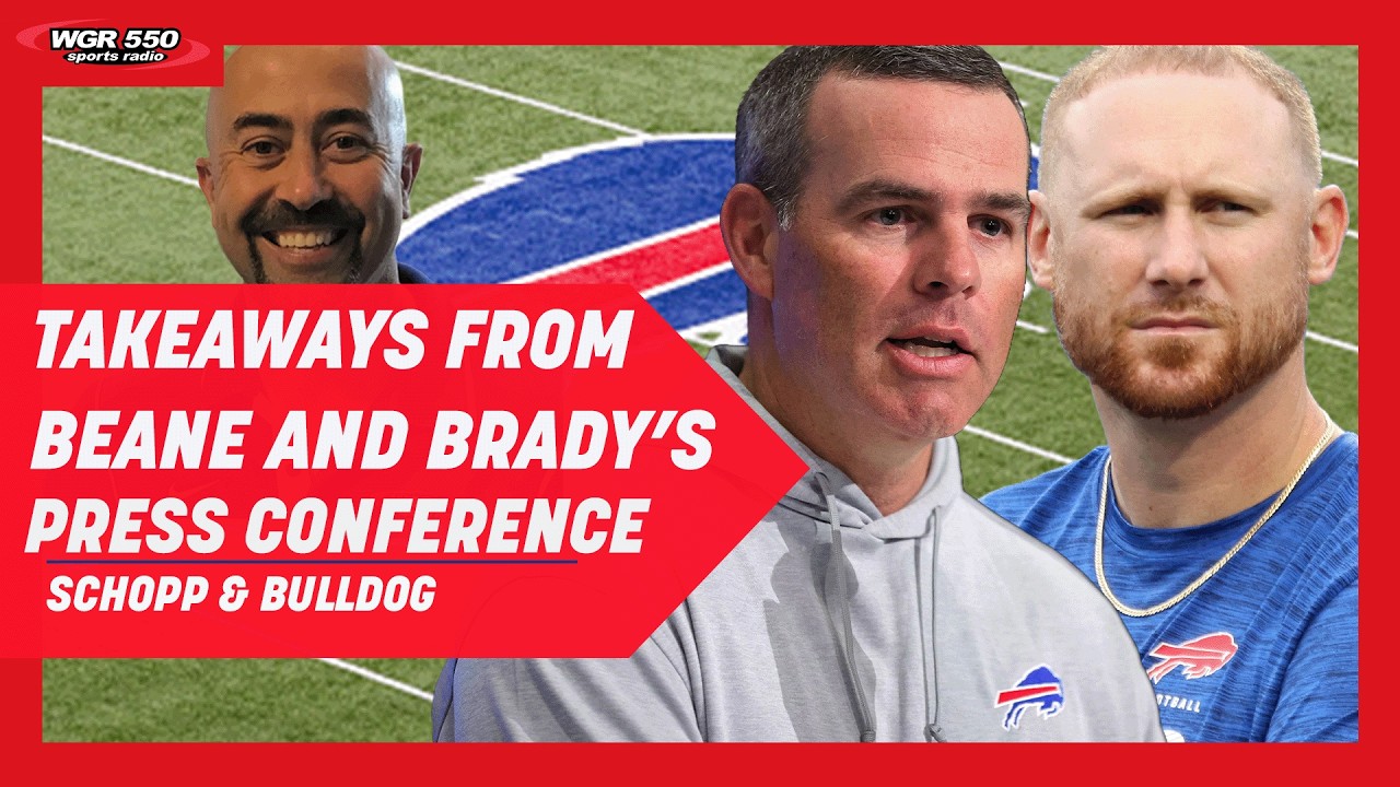 Sal Capaccio's Takeaways from Joe Brady and Brandon Beane Press Conference| Schopp and Bulldog