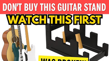 The WORST Guitar Stand on Amazon? Don