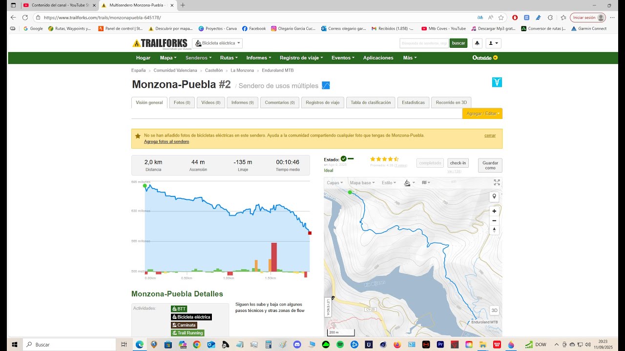 ENDUROLAND Monzona - Puebla RUTA 9 Y 10