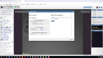 OMRON MicroHAWK | Using Weblink match string standard mode