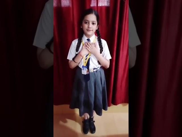 2nd Prize in Solo Song Competition 2020-2021 – Anshika, Class IV B (St. Mary's School, Afzalgarh)