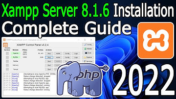 How to Install XAMPP 8.1.6 Server on Windows 10/11 [2022 Update] Run PHP Program | Complete guide