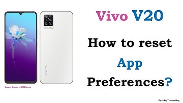 Vivo V20 | Vivo V20 SE | Vivo V20 Pro | Reset App Preferences | Reset App Settings