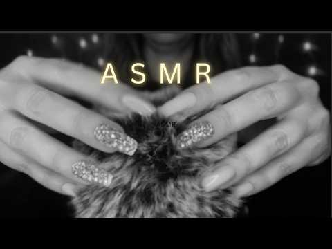 ASMR ⎪For Those Who Need to Sleep ~ 3 HR Fuzzy Mic Brushing with Gentle Rain & White Noise 🥱