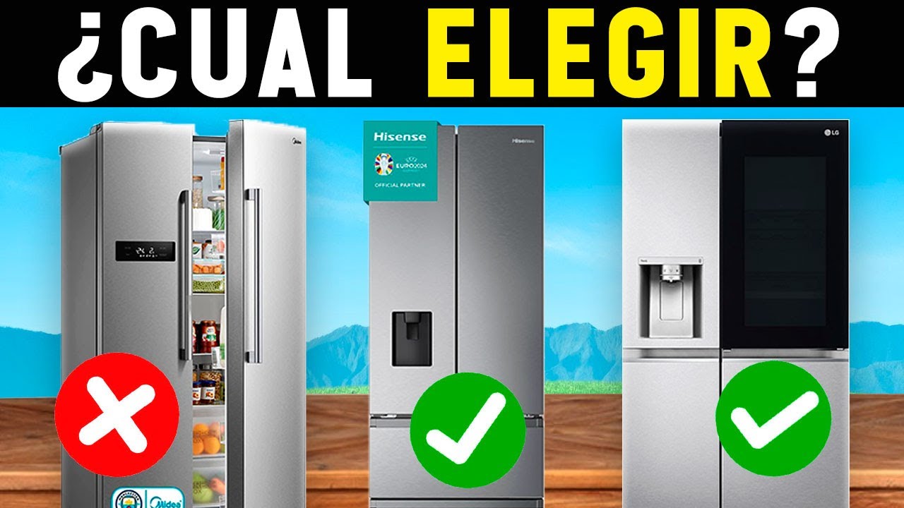 Los mejores frigoríficos pequeños de bajo consumo del 2024 TOP 10 de los  mas vendidos 2024
