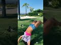 Addison Rae jumps like craaazy