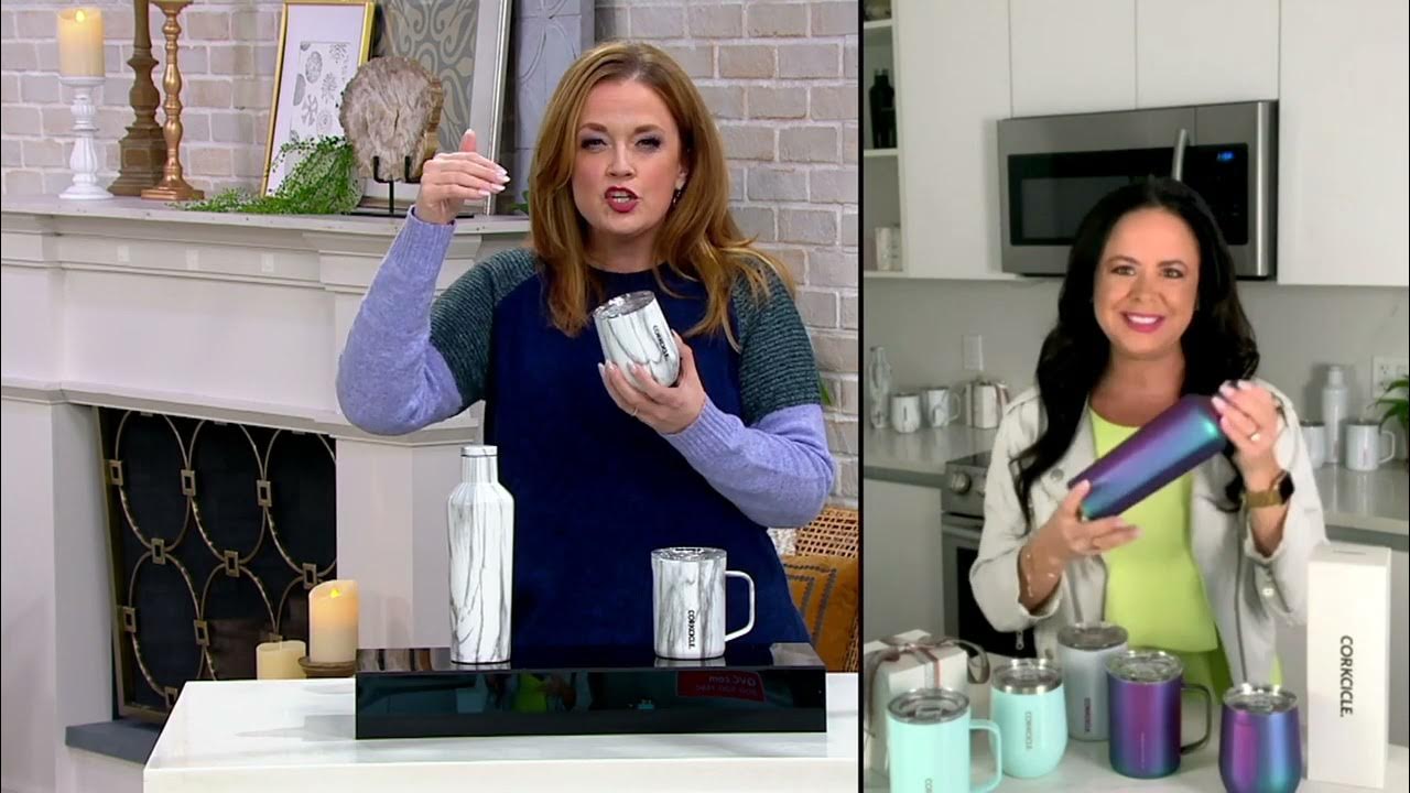 Corkcicle Coffee to Cocktail Hydration Set on QVC YouTube