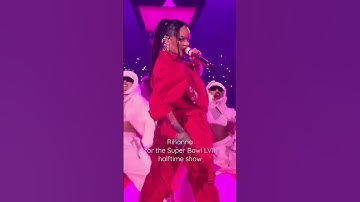 Thumbnail of Rihanna for the Super Bowl LVII halftime show! #rihanna #superbowl #halftimeshow #superbowlhalftime