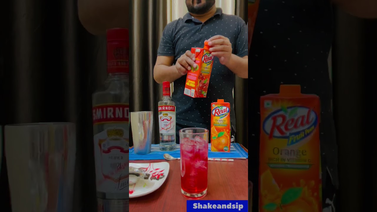 1 Minute Cocktails | Easy Cocktails | Vodka Cocktails🍸