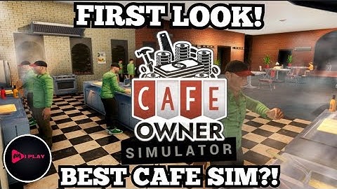Cafe Owner Simulator | FIRST LOOK! | BEST CAFE SIM?!? | PS5 HDR |