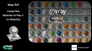 #HowTo: Create New Material in V-Ray 5 for SketchUp